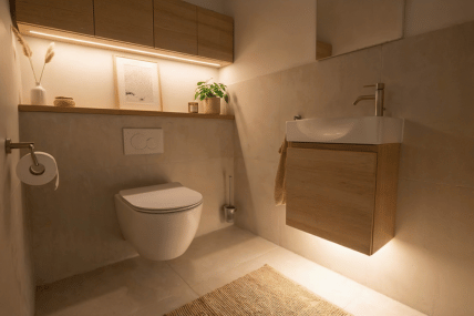 So wählen Sie ein Licht für die Toilette aus