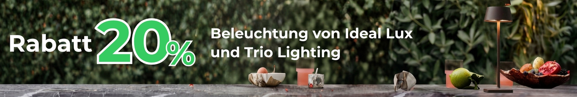 Dolce Vita 20 % Rabatt auf neue Beleuchtung