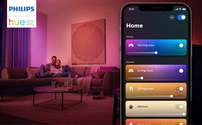 Intelligente Beleuchtung Philips Hue