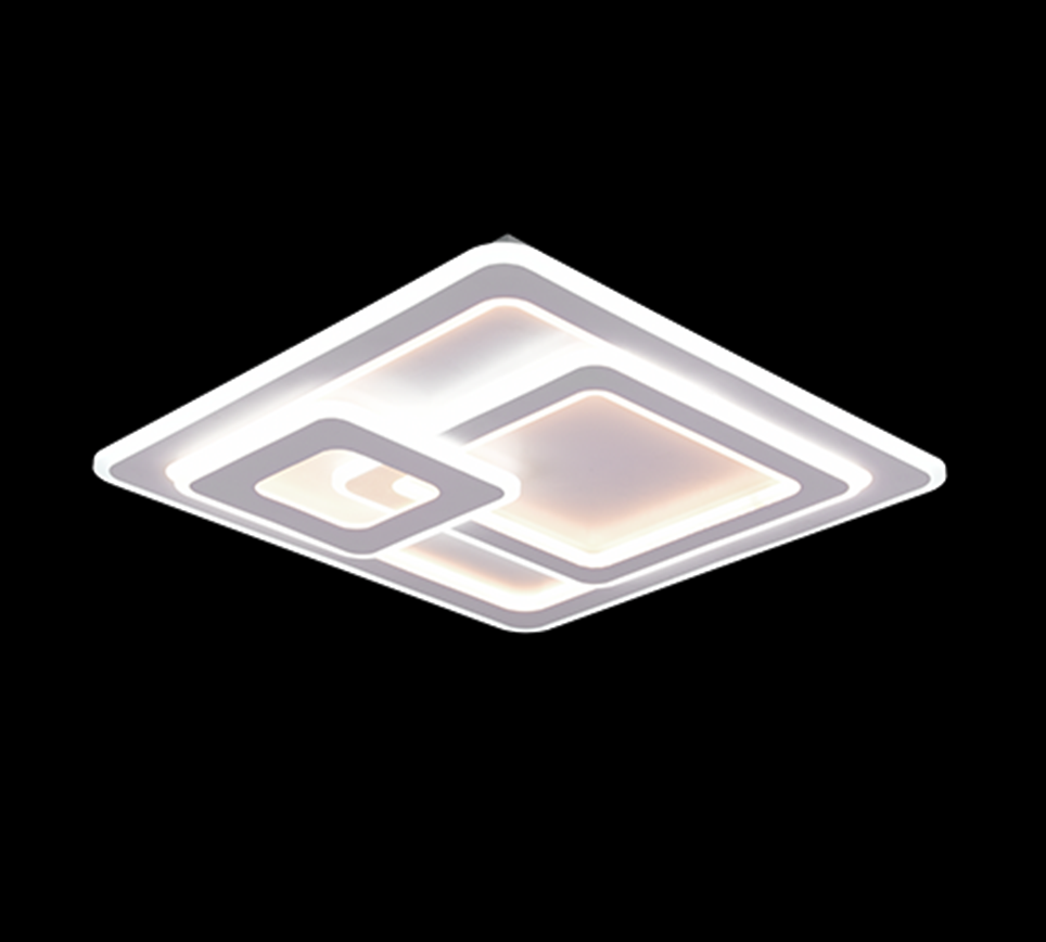 Trio 629219331 LED-Deckenleuchte Mita 1x76W | 9250lm | 2700-6000K -  dimmbar, Fernbedienung, weiß | Deckenlampen