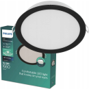 Philips 8721103131331 LED Einbauleuchte MESON | 17W integrierte LED-Quelle | 1200lm | 3000K | schwarz