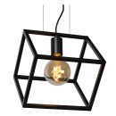 Lucide 00425/01/30 Hängende Deckenleuchte Fabian 1x40w | E27 - schwarz, dimmbar