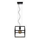 Lucide 00425/01/30 Hängende Deckenleuchte Fabian 1x40w | E27 - schwarz, dimmbar