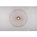 Trio R61451032 Deckenleuchte Chapeau 1x40W | E27 | IP20 - mattschwarz
