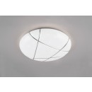 Trio R62905001 LED-Deckenleuchte Tibor 1x36W | 4400lm | 2700-6300K |IP20 - integrierter Dimmer, einstellbare Lichtfarbe, Sternenlichteffekt, Memory-Funktion, Nachtlichtfunktion, Fernbedienung, 3 Dimmstufen mit Schalter, weiß