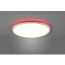 Trio R64371931 LED-Deckenleuchte Aureo 1x30W | 3600lm | 3000-6500K + RGB | IP20 - indirekte Beleuchtung, integrierter Dimmer, stufenlos einstellbare Lichtfarbe, Memory-Funktion, Nachtmodus, Fernbedienung, mattweiß