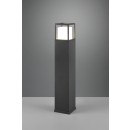 Trio 477860142 LED-Außenpoller Witham 1x14,5W | 1450lm | 2300+3000+4000K | IP54 - Lichtfarbeneinstellung an der Leuchte, anthrazit