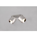 Trio 651000207 Deckenstrahler Guayana 2x10W | GU10 | IP20 - Nickel matt