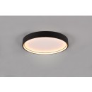 Trio 641310232 LED-Deckenleuchte Doha - Lichtfarbeneinstellung an der Leuchte, getrennte Schaltung der Leuchtmittel, mattschwarz