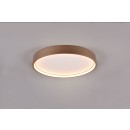 Trio 641310265 LED-Deckenleuchte Doha - Lichtfarbeneinstellung an der Leuchte, getrennte Schaltung der Lichtquellen, Kaffee