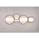 Trio 643810432 Deckenleuchte Madera 1x44W | 5100lm | 3000K | IP20 - 3 Stufen Dimmschalter, mattschwarz