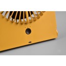 Trio R044-83 Breezy Tischventilator - IP20, 3 Geschwindigkeitsmodi, batteriebetrieben, USB-C Aufladung, gelb