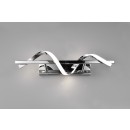 Trio R22201106 LED-Wandleuchte Isabel 1x8,5W | 950lm | 4000K | IP20 - 3 Phasen Dimmung, chrom