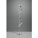 Trio R42201106 LED Stehleuchte Isabel 1x21,5W | 2600lm | 4000K | IP20 - integrierter Dimmer, Memory-Funktion, Fußschalter, Chrom