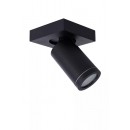 Lucide 09930/05/30 Spotleuchte 1x5w | LED GU10 | 320lm | 2200K / 3000K | IP44 - inkl. Lampe, schwarz, einstellbar, dimmbar, CCT