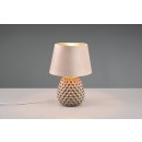 Trio R51531944 Tischleuchte Ariana 1x60W | E27 | IP20 - Kabelschalter, beige