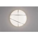 Trio R62903001 LED-Deckenleuchte Tibor 1x10W | 1200lm | 4000K | IP20 - Sternlichteffekt, 3 Dimmstufen mit Schalter, weiß
