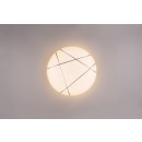 Trio R62905001 LED-Deckenleuchte Tibor 1x36W | 4400lm | 2700-6300K |IP20 - integrierter Dimmer, einstellbare Lichtfarbe, Sternenlichteffekt, Memory-Funktion, Nachtlichtfunktion, Fernbedienung, 3 Dimmstufen mit Schalter, weiß