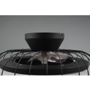 Trio R64122132 LED-Deckenventilator Sandfjord 1x30W | 3420lm | 2700-6500K | IP20 - WIZ-Technologie, 3 Geschwindigkeitsstufen, integrierter Dimmer, einstellbare Lichtfarbe, Memory-Funktion, Nachtlichtfunktion, Fernbedienung, Zeitschaltuhr