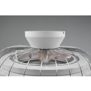 Trio R64122106 LED-Deckenventilator Sandfjord 1x30W | 3420lm | 2700-6500K | IP20 - WIZ-Technologie, 3 Geschwindigkeitsstufen, integrierter Dimmer, einstellbare Lichtfarbe, Memory-Funktion, Nachtlichtfunktion, Fernbedienung, Zeitschaltuhr