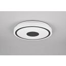 Trio R64361132 LED-Deckenleuchte Jacket 1x16W | 1900lm | 3000K | IP20 - schwarz matt, weiß