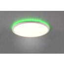 Trio R64371931 LED-Deckenleuchte Aureo 1x30W | 3600lm | 3000-6500K + RGB | IP20 - indirekte Beleuchtung, integrierter Dimmer, stufenlos einstellbare Lichtfarbe, Memory-Funktion, Nachtmodus, Fernbedienung, mattweiß
