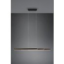 Trio 343310332 LED-Pendelleuchte Helios 1x48W | 5800lm | 2700-6500K | IP20 - Touchfunktion mit 4 Stufen, Lichtrichtung nach oben und unten, höhenverstellbar, variable Breiteneinstellung, Lichtfarbe stufenlos oder in einzelnen Stufen einstellbar
