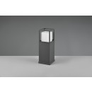 Trio 577860142 LED-Außenpoller Witham 1x14,5W | 1450lm | 2300+3000+4000K | IP54 - Lichtfarbeneinstellung an der Leuchte, anthrazit