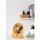 Trio R044-83 Breezy Tischventilator - IP20, 3 Geschwindigkeitsmodi, batteriebetrieben, USB-C Aufladung, gelb