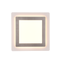 Trio 641510207 LED-Deckenleuchte Morgan 1x46W | 6000lm | 2700-6000K | IP20 - einstellbare Lichtfarbe in Stufen + stufenlos einstellbare Lichtfarbe, integrierter Dimmer, Memory-Funktion, Nachtmodus, Fernbedienung, Zeitschaltuhr, Nickel
