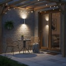 Ideal Lux 033013 Außenwandleuchte 2x35W Gun | GU10 | IP54 - Aluminium