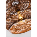 Lucide 03437/40/44 Hängende Deckenleuchte Molloko 1x40w | E27 - Ocker, Rattan, dimmbar