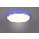 Trio R64371931 LED-Deckenleuchte Aureo 1x30W | 3600lm | 3000-6500K + RGB | IP20 - indirekte Beleuchtung, integrierter Dimmer, stufenlos einstellbare Lichtfarbe, Memory-Funktion, Nachtmodus, Fernbedienung, mattweiß