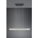 Trio 343310305 LED-Pendelleuchte Helios 1x48W | 5800lm | 2700-6500K | IP20 - Touchfunktion mit 4 Stufen, Lichtrichtung nach oben und unten, höhenverstellbar, variable Breiteneinstellung, Lichtfarbe stufenlos oder in einzelnen Stufen einstellbar