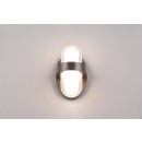 Trio R24256232 LED-Außenwandleuchte Limeira 2x3,5W | 380lm | 3000K | IP44 - Aufsatz-/Hintergrundleuchte, schwarz matt