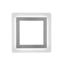 Trio 641510207 LED-Deckenleuchte Morgan 1x46W | 6000lm | 2700-6000K | IP20 - einstellbare Lichtfarbe in Stufen + stufenlos einstellbare Lichtfarbe, integrierter Dimmer, Memory-Funktion, Nachtmodus, Fernbedienung, Zeitschaltuhr, Nickel