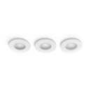 Philips Hue  8721103072900 LED Set von Einbauleuchten Xamento  | 4W GU10 | 350lm | 2000-6500K | rgb - farbig | Dimmer | weiß