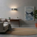 Ideal Lux 049229 Wandleuchte Clip Mini Cromo 2x40W | G9 - chrom