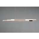 Trio 343310305 LED-Pendelleuchte Helios 1x48W | 5800lm | 2700-6500K | IP20 - Touchfunktion mit 4 Stufen, Lichtrichtung nach oben und unten, höhenverstellbar, variable Breiteneinstellung, Lichtfarbe stufenlos oder in einzelnen Stufen einstellbar
