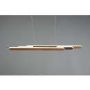 Trio 343310365 LED-Pendelleuchte Helios 1x48W | 5800lm | 2700-6500K | IP20 - Touchfunktion mit 4 Stufen, Lichtrichtung nach oben und unten, höhenverstellbar, variable Breiteneinstellung, Lichtfarbe stufenlos oder in einzelnen Stufen einstellbar