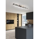 Trio 643810432 Deckenleuchte Madera 1x44W | 5100lm | 3000K | IP20 - 3 Stufen Dimmschalter, mattschwarz