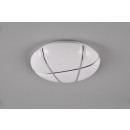 Trio R62903001 LED-Deckenleuchte Tibor 1x10W | 1200lm | 4000K | IP20 - Sternlichteffekt, 3 Dimmstufen mit Schalter, weiß
