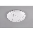 Trio R62905001 LED-Deckenleuchte Tibor 1x36W | 4400lm | 2700-6300K |IP20 - integrierter Dimmer, einstellbare Lichtfarbe, Sternenlichteffekt, Memory-Funktion, Nachtlichtfunktion, Fernbedienung, 3 Dimmstufen mit Schalter, weiß