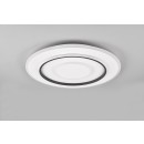 Trio R64303931 LED-Deckenleuchte Jora 1x55W | 6400lm | 2700-6000K | IP20 - integrierter Dimmer, stufenlos einstellbare Lichtfarbe, Memory-Funktion, Fernbedienung, Nachtlicht, Sleep-Timer, 3 Stufen Dimmung über Schalter, mattweiß
