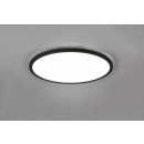 Trio R64371932 LED-Deckenleuchte Aureo 1x30W | 3600lm | 3000-6500K + RGB | IP20 - indirekte Beleuchtung, integrierter Dimmer, stufenlos einstellbare Lichtfarbe, Memory-Funktion, Nachtmodus, Fernbedienung, mattschwarz