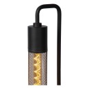 Lucide 05733/02/30 CALIXT dekorative Stehleuchte E27 | 2x25W - schwarz