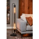 Lucide 05733/02/30 CALIXT dekorative Stehleuchte E27 | 2x25W - schwarz