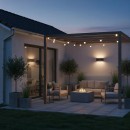 Ideal Lux 061597 Außenwandleuchte 1x60W Andromeda | E27 | IP55 - schwarz