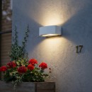 Ideal Lux 066868 Außenwandleuchte 1x60W Andromeda | E27 - weiß