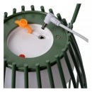 Lucide 06801/01/33 LED Außen-Tischlampe Fjara 1x0,3W | 30lm | 2800k | IP44 - grün, dimmbar, metallisch, aufgeladen